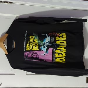 Live Through The Decades Classical Vintage Style Horror Long Sleeved Shirt